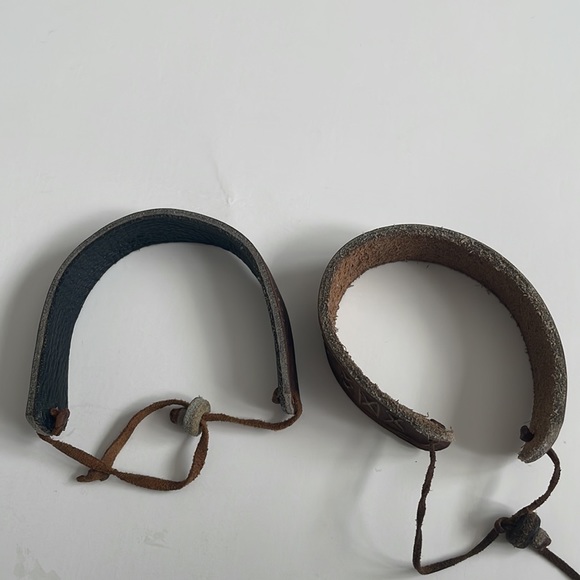 Calvin Klein Leather Bracelet and 2 Ukrainian Leather Bracelets 3 for 40$ - Picture 10 of 10